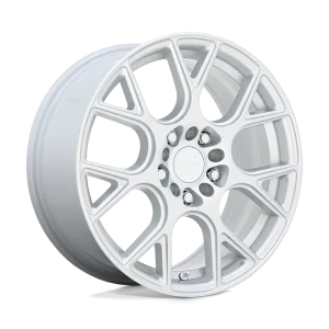 Ruff – DRIFT – Silver – 17″x7.5″ 38mm – All weather Wheels – 1775RDD385D20S76